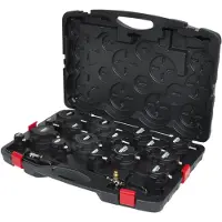 Ks Tools Kit di prova del sistema aria di sovralimentazione da 17 pezzi - 150.2520