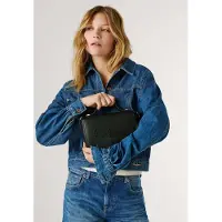 Pepe Jeans per donna. PL0300115 Borsa nera Nina Bass (OSFA), Nero, Casual, Poliuretano