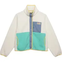 Superdry per donna. W5012074A Pile Colour Block bianco sporco (L), Casual, Polister riciclato