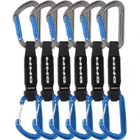 Dmm Shadow/Spectre Hybrid Quickdraw Rinvio (12 cm, nero/grigio/blu)