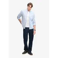 Superdry per uomo. M7011511A Pantalone cargo Slim Taper blu navy (34/32), Casual, Cotone