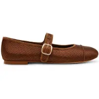 Steve madden Dory Flat Shoes Brown Satin Taglia: 37 | Ballerine Outlet | Donna | Marrone