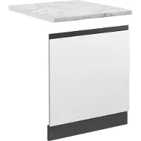 Vicco Pannello frontale R-Line Bianco 60 cm J-Shape, PL Marmo, Model 45393