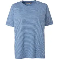 Vaude Women's Mineo Striped T-Shirt T-shirt Donna (38, blu)