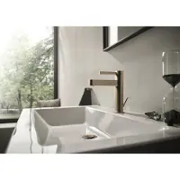 Hansgrohe Finoris robinetterie de lavabo monocommande 110 CoolStart avec vidage à tirette, portée 139mm, 76025140, 76025140