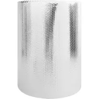 vidaXL Pellicola riflettente per radiatori, argento, 10 x 0,6 m, polietilene