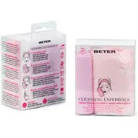Beter Asciugamano struccante Cleansing Experience e fascia per capelli — Asciugamano struccante