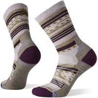 Smartwool Women's Hike Light Cushion Margarita Crew Socks Calze da trekking Donna (38-41, marrone)