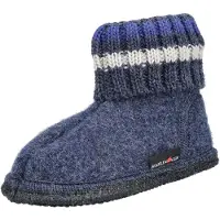 Iesse Schuh Ciabatta blu denim / rosso sangue / nero / bianco
