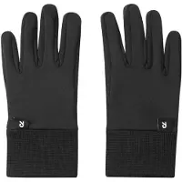 Reima Kid's Keksin Gloves Knitted Guanti Bambini (3/4, nero)