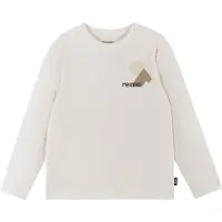 Reima Kid's Tosikiva Maglia a manica lunga Bambini (122, grigio/bianco)