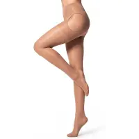 Glamory Calzamaglia 'Plaisir Ouvert 20 Strapsstrumpfhose' beige