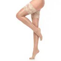 Glamory Calze autoreggenti 'Comfort 20 Halterlose Strümpfe' champagne