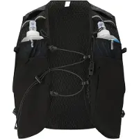Endurance Genend Running Vest with Bottles Zaino con idratazione (M, nero)