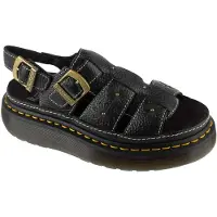 Dr. Martens Sandali con zeppa Wrenlie Sandal Black Grizzly donne - Nero - 38