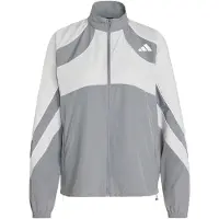 Adidas Giacca sportiva 'ADIZERO A' grigio / grigio chiaro