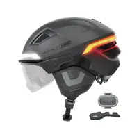 ABUS Hyp-E BL.Ace Casco per bici (51-55 cm - S, volcano titan)