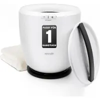 SereneLife Secchio Scaldasalviette Elettrico, Asciugatore con Timer, Scaldasalviette per 1 Asciugamano, Risparmio Energetico e Mobile con Protezione da Surriscaldamento