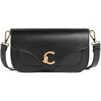 Coccinelle Borsa a mano 'C-Me Calf 26x15x7 cm' nero