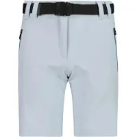 CMP Girl's Bermuda with Belt Pantaloncini Bambini (110, grigio)