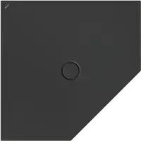 Bette BetteFloor Caro receveurs de douche pentagonaux avec BetteAntidérapant Pro, 1000x1000mm, 7211-402AE, 7211-402AE