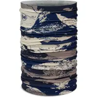 Buff Original Ecostretch Sciarpa a tubo (One Size, grigio/blu)