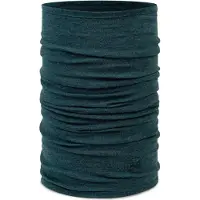 Buff Midweight Merino Wool Sciarpa a tubo (One Size, blu)