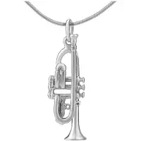 Silvego Ciondolo Argento Tubo Tromba Prm13004 — Ciondolo