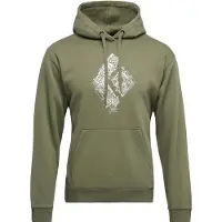 Black Diamond Engineered Diamond PO Hoody Felpa con cappuccio Uomo (L, olivia)