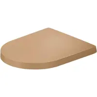 Duravit Siège de WC Balcoon , à recouvrement, charnière en acier inox, avec dispositif d'abaissement automatique, 002769CB00, 002769CB00