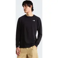 The North Face Evolution Simple Dome Regular Long Sleeve Maglia a manica lunga Uomo (XL, nero)