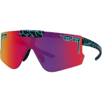 Pit Viper - Lunettes de soleil relevables - The Voltage Flip Offs Black/Turquoise - Nero