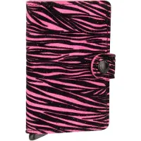 Secrid Unisex Miniwallet Zebra Fuchsia Taglia: OS | Portafogli Outlet | Unisex | Rosa