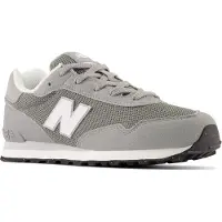 New Balance unisex per bambino. GC515V1 Sneakers 515 grigio (36), Basso, Stringhe, Casual, Mesh, moda per bambini