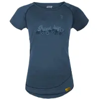 Grüezi Bag Women's Uhura Maglia merino Donna (M, ocean cave)