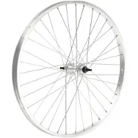 Mvtek Ruota Anteriore 28´´ X 1.5/8 Steel Hub On Spheres Nut