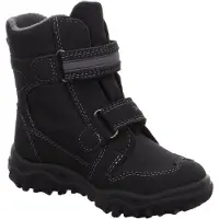 Superfit Stivale 'Husky' marrone scuro / grigio / lilla pastello / bianco