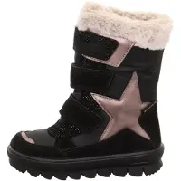 Superfit Boots da neve 'Flavia' crema / rosé / nero