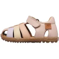 Naturino Kid's See Calf Printed Sandali Bambini (27, marrone/beige)