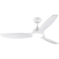 Philips Ventilatore da soffitto LED , modello Fixed, Ø 132 cm, bianco, CCT, DC