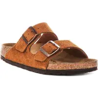Birkenstock Sandalo 'Arizona LEVE' terra d'ombra