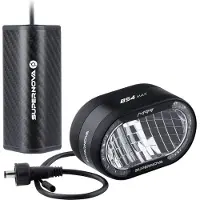 Supernova B54 Max Rechargeable Headlight Fanale bicicletta nero