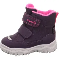 Superfit Stivale 'Husky1' grigio / mora / rosa