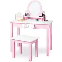 Pinolino Tavolino da toeletta per bambini "Jasmin", incl. sgabello