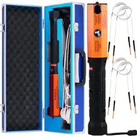 KRAFT&DELE | Riscaldatore a induzione senza fiamma, 1500W, riscaldatore a induzione magnetica portatile, macchina per la rimozione delle viti