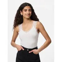 Pieces Top Senza Maniche | Bianco | L