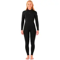 Rip Curl Muta In Neoprene A Maniche Lunghe Con Zip Sulla Schiena Per Donna Dawn Patrol 4/3 Mm
