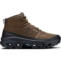 ON Cloudrock Mid WP Scarpe da trekking Uomo (40,5, marrone/nero)