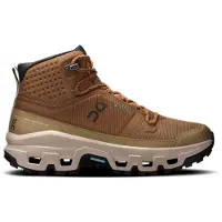 On Running - Scarpe da trekking impermeabili - Cloudrock Mid WP W Sphinx/Sand per Donne - Taglia 39 - Marrone