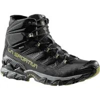 La Sportiva - Scarpe escursionismo in GORE-TEX - Ultra Raptor II Mid Leather GTX Black/Cedar per Uomo - Taglia 41 - Nero